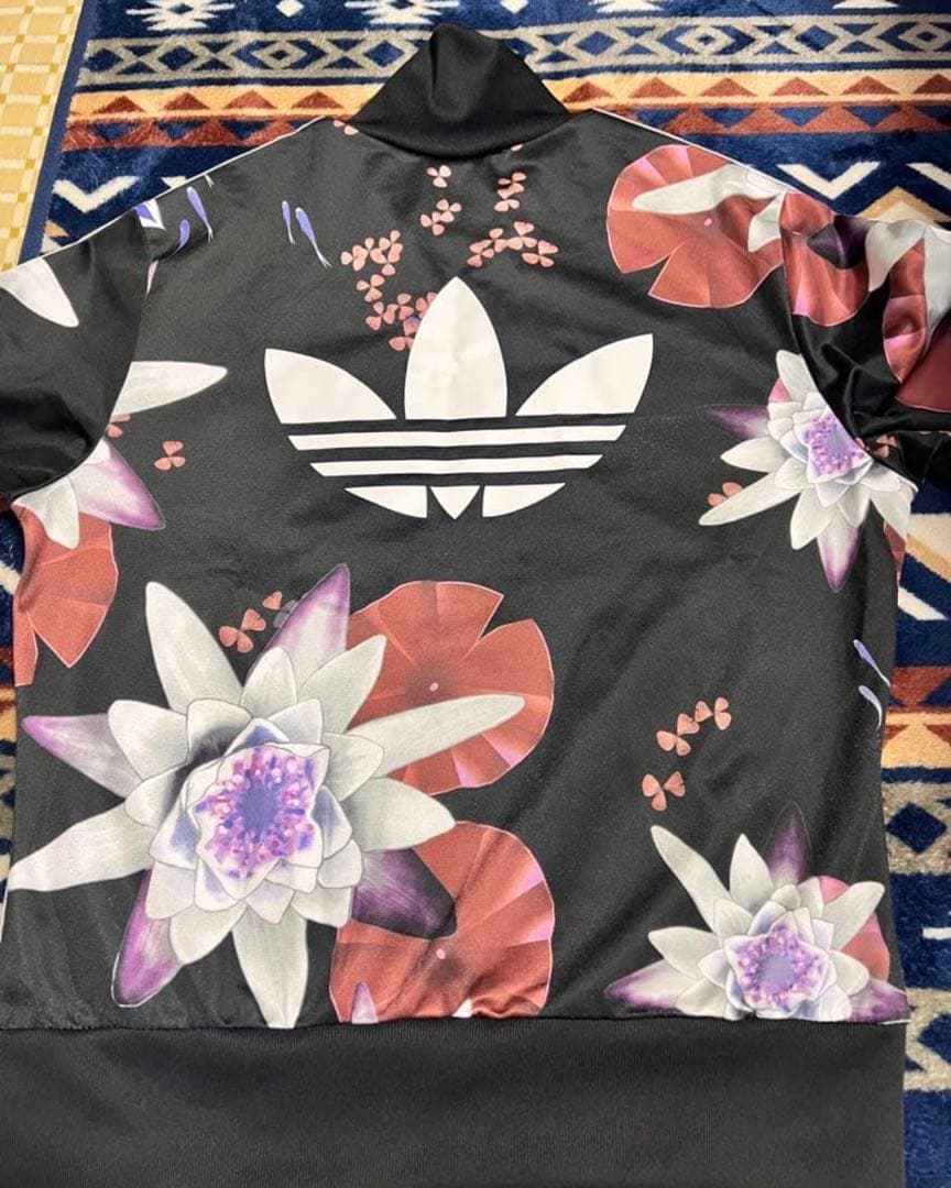 【希少サイズ】adidasオリジナルス　花柄　ボタニカル　ジャージ　レディース