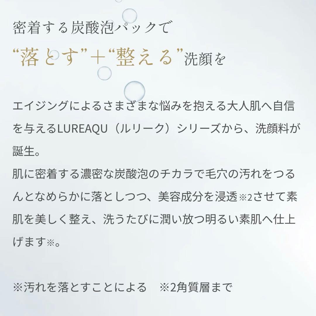 ルリーク　ナノスパークリングウォッシュ　NANO 新品2本　炭酸泡洗顔　パック