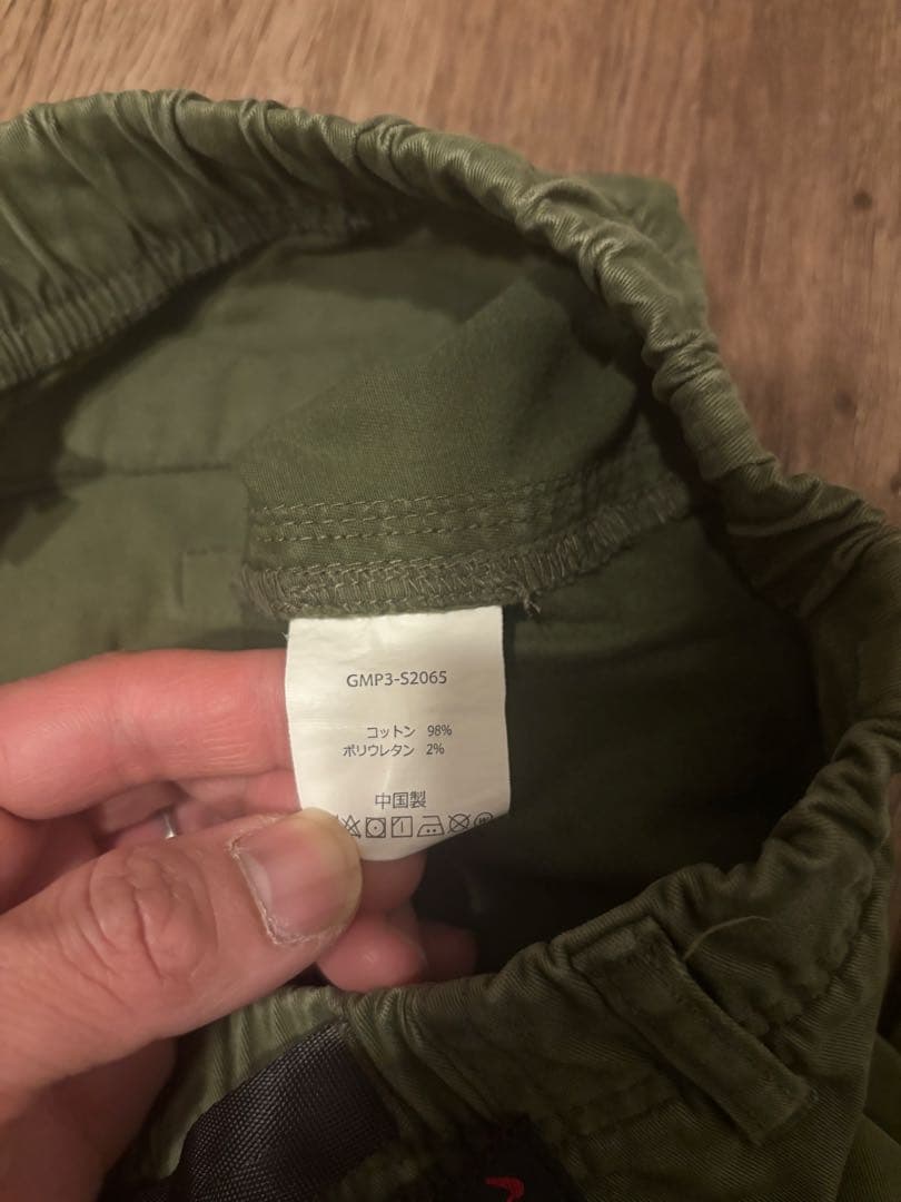 グラミチ フリークスストア 別注 SP BAKER NN PANT M オリーブ