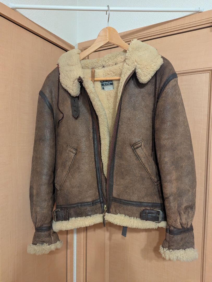 AVIREX　B3フーディー 希少 size32 ビンテージ