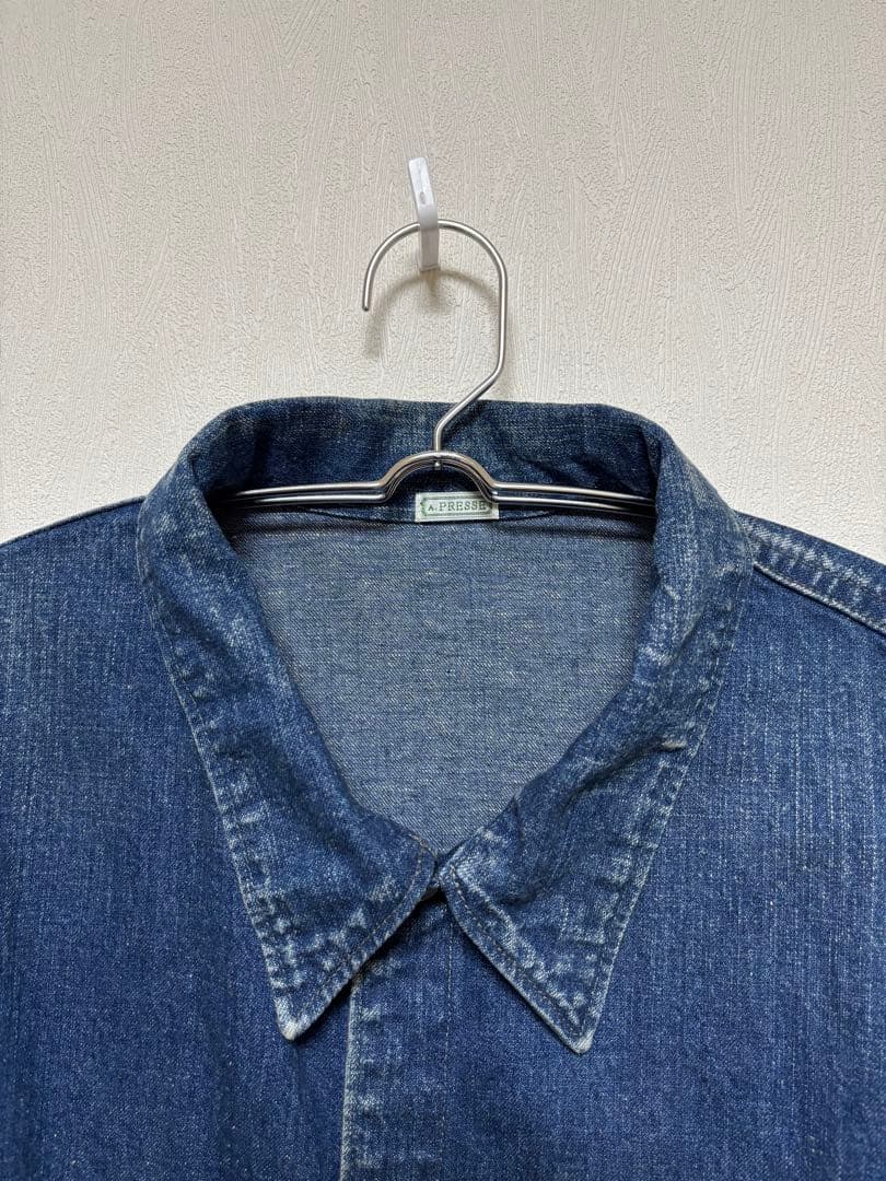 ✨美品✨A.PRESSE US NAVY デニムジャケット 25SSサイズ3