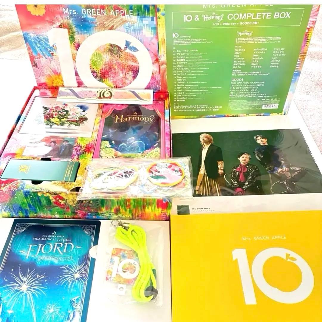 【新品✨完品✨特典付】Mrs.GREEN APPLE10コンプリートbox