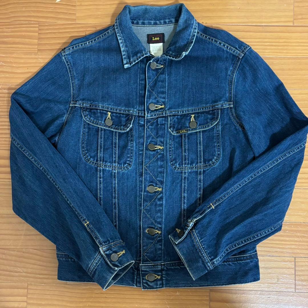 Lee 101J 90sデニムジャケット L 復刻 日本製 モデル番号0411