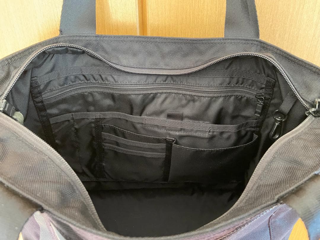 AS2OV Ballistic Nylon PC トートバッグ L – ブラック
