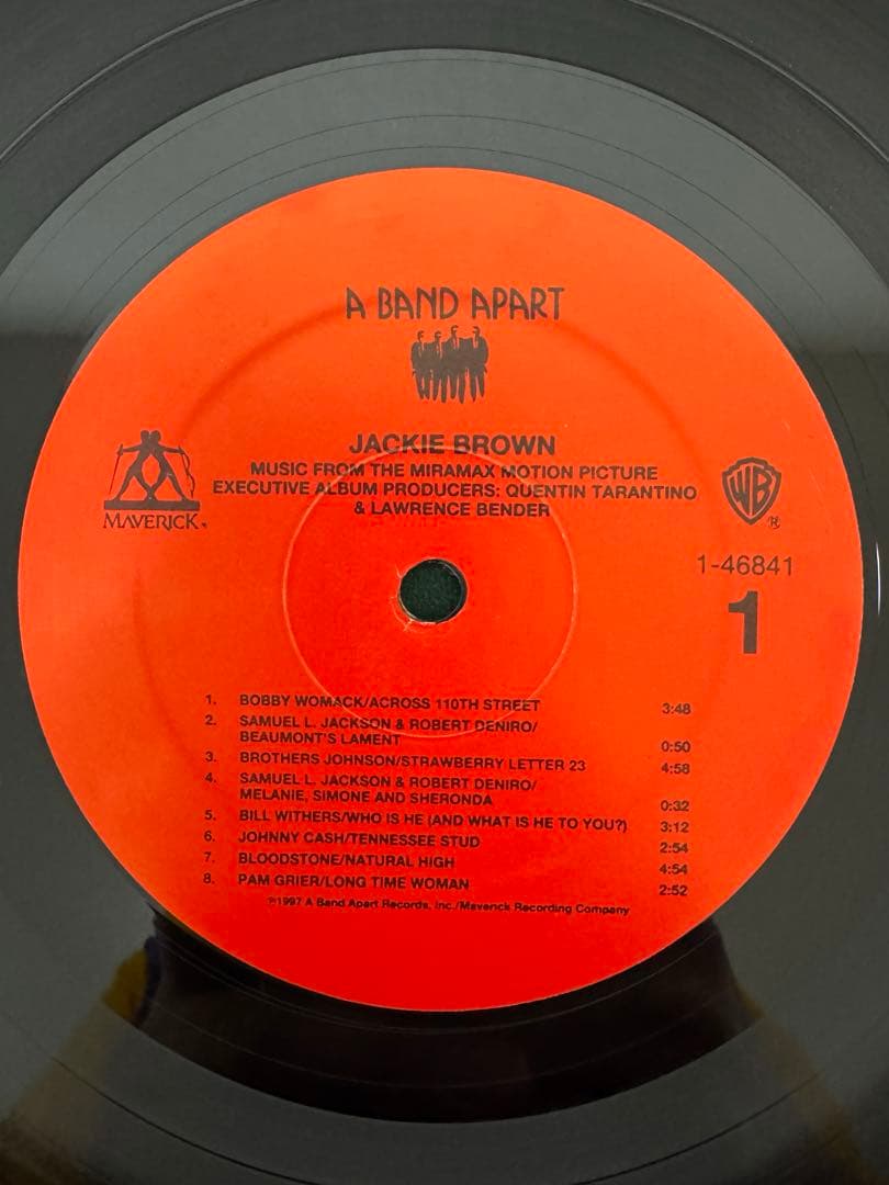 OST JACKIE BROWN レコード　original 盤極美品