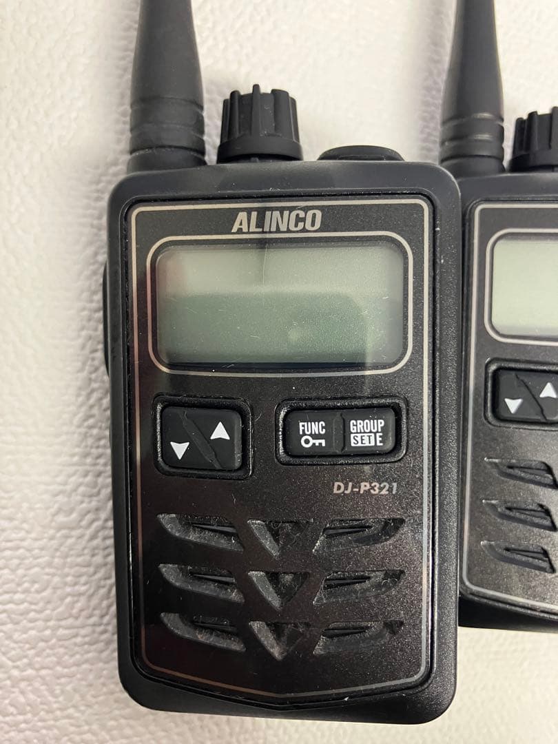 ALINCO DJ-P321 トランシーバー 2台セット　①