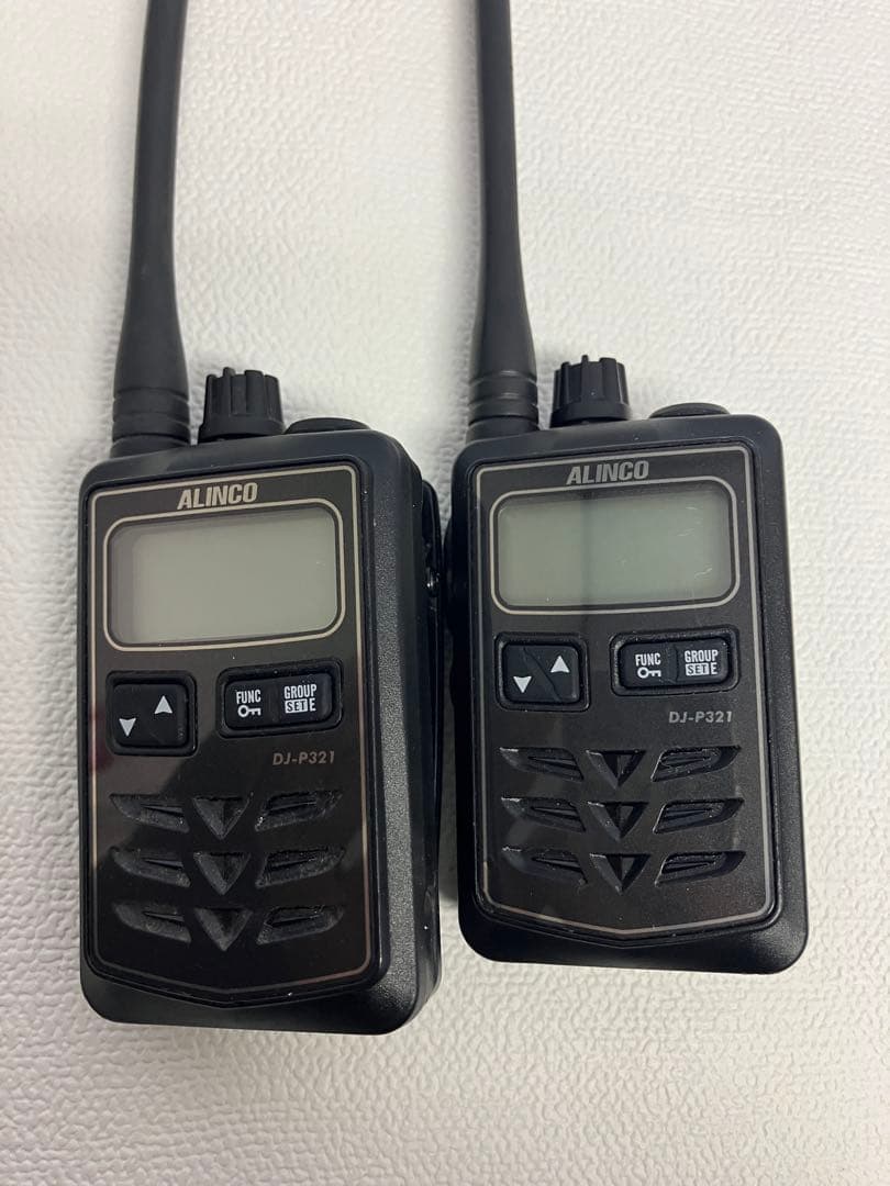 ALINCO DJ-P321 トランシーバー 2台セット　①