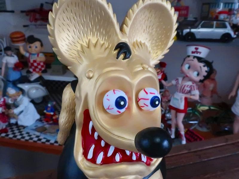 ラットフィンク Rat Fink 豪華 ゴージャス スタチュー 像 フィギュア