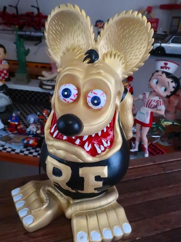 ラットフィンク Rat Fink 豪華 ゴージャス スタチュー 像 フィギュア