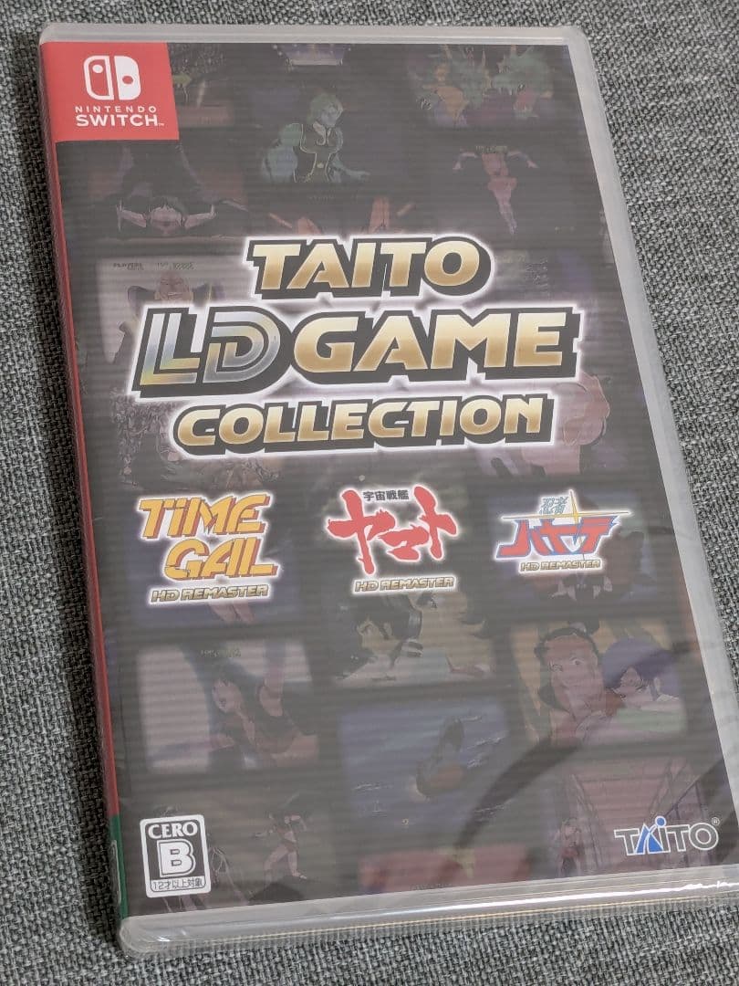タイトー LDゲームコレクション 未開封　スイッチ　レトロゲーム　3作品