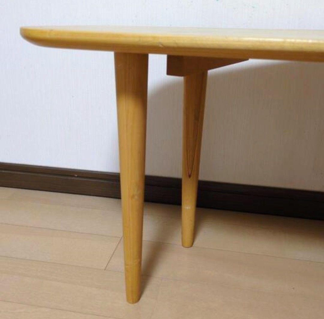 最終お値下げ☆ケユカ KEYUCA ミースローテーブル ナチュラル