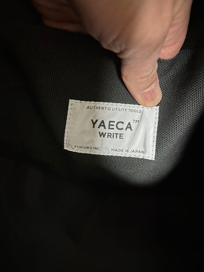 バッグ YAECA TOOL BAG MEDIUM / BLACK