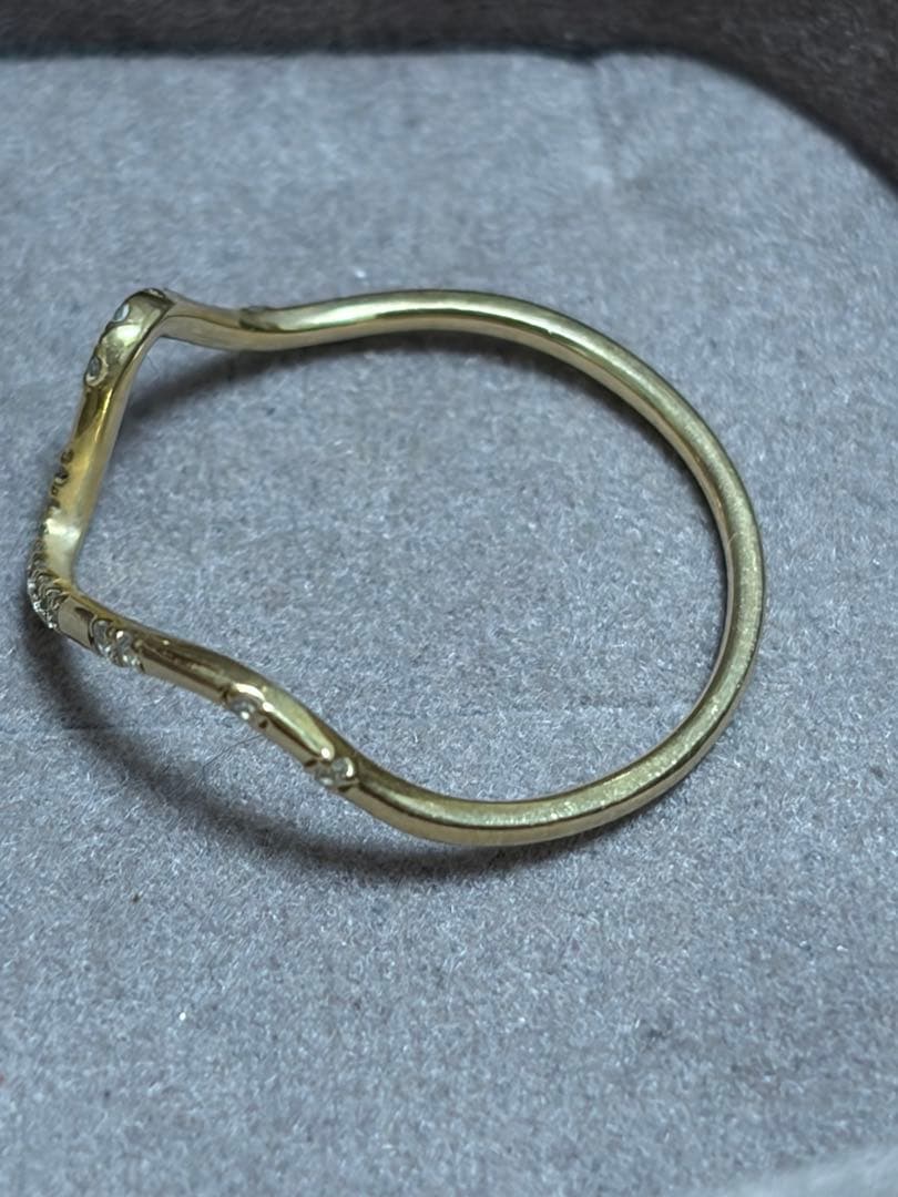 ete bijoux ダイヤモンドリング　スキニー　　13号　K18 エテ