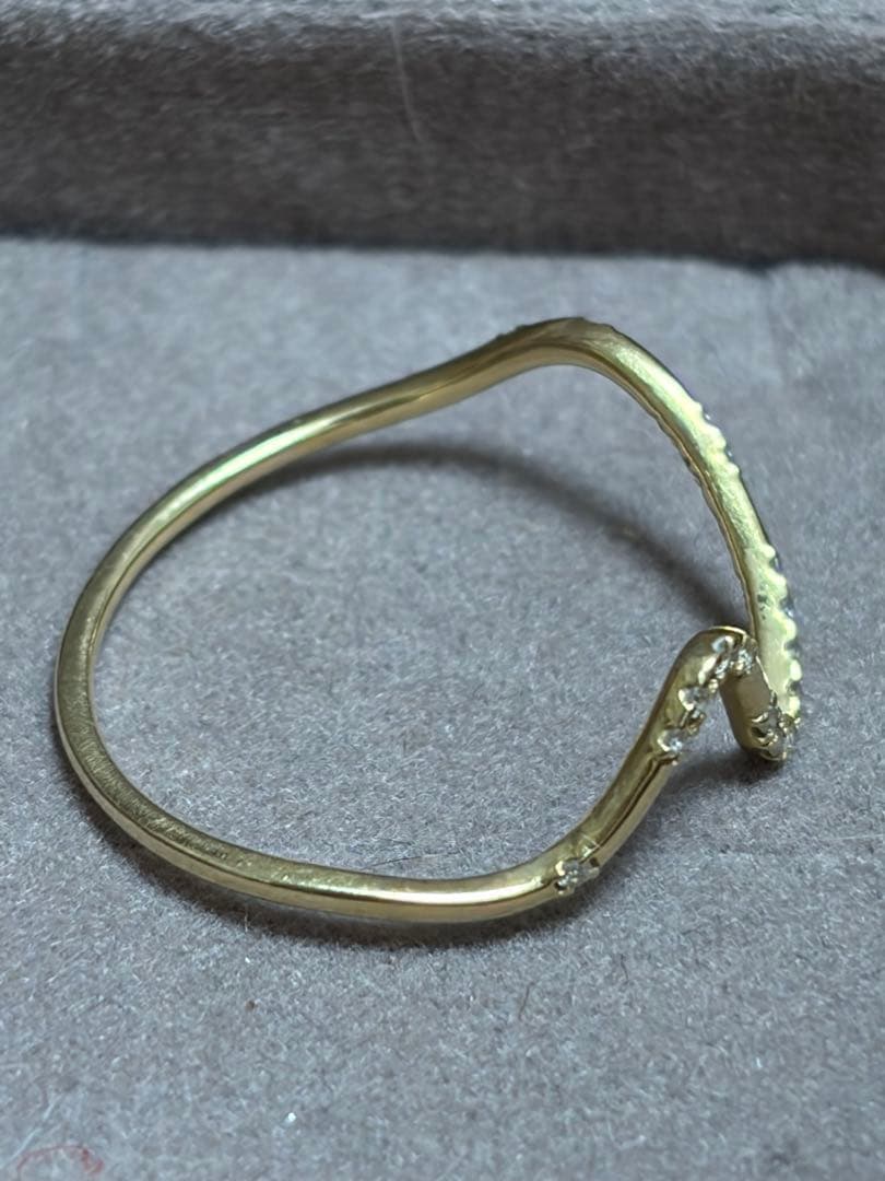 ete bijoux ダイヤモンドリング　スキニー　　13号　K18 エテ
