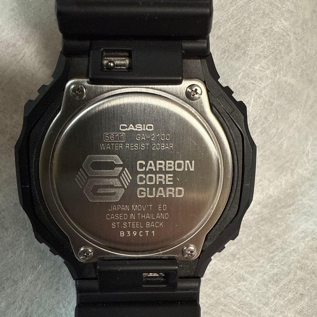 G-SHOCK GA-2100-1A1 カシオーク