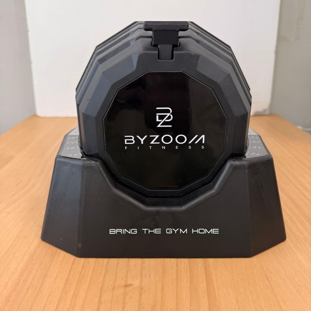【単品・1個】Byzoom Fitness 可変式ダンベル 55lb 25kg