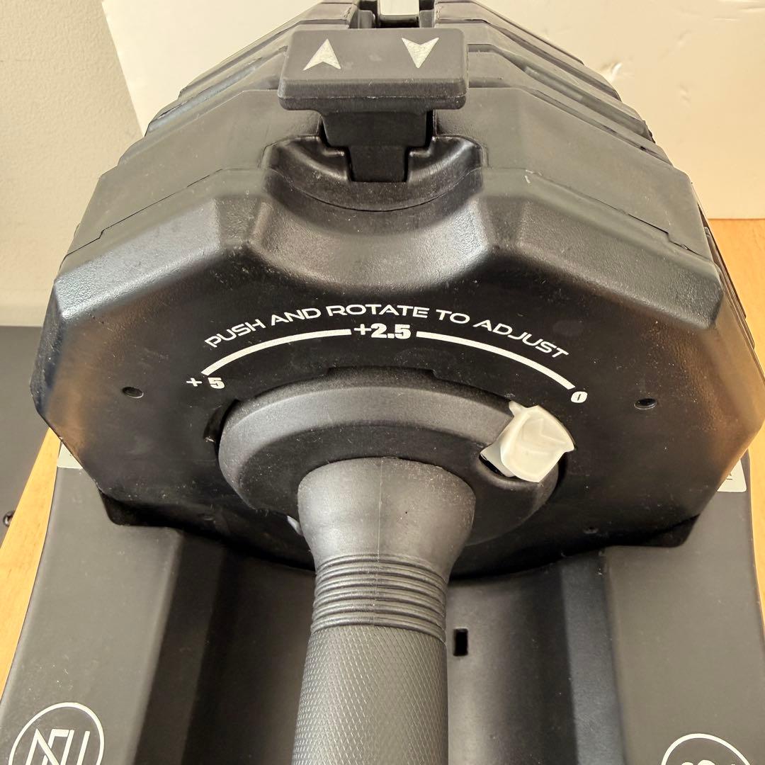 【単品・1個】Byzoom Fitness 可変式ダンベル 55lb 25kg