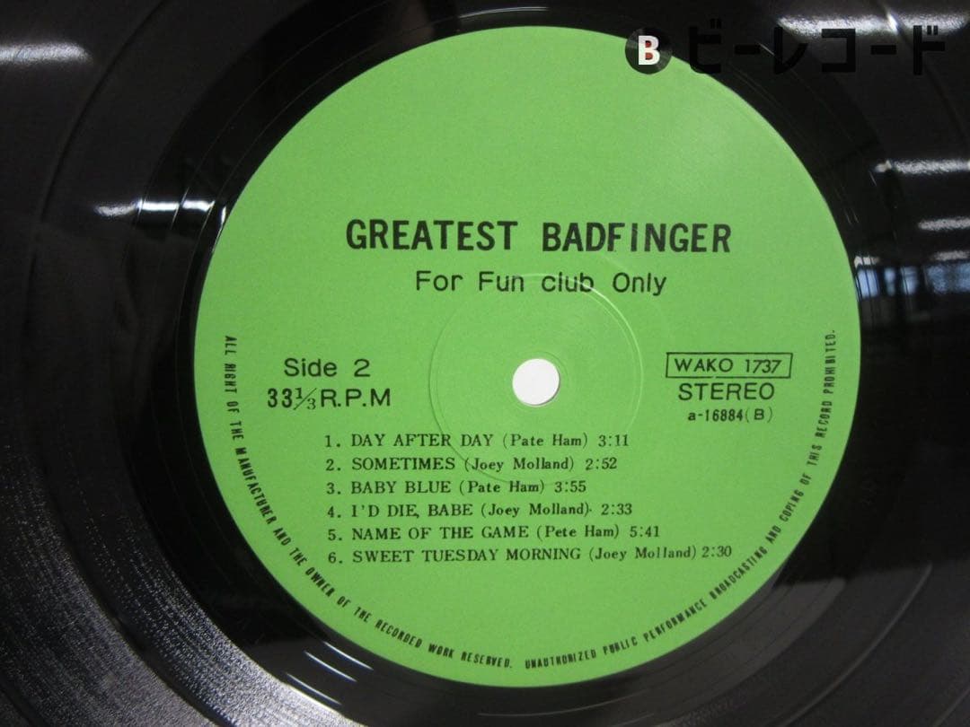洋楽 Badfinger/Greatest/WAKO1737