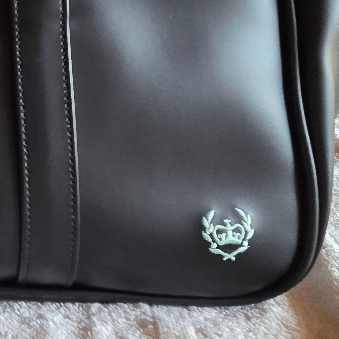 【完売品】OLIVE des OLIVE　スクールバッグ　黒　クラウン刺繍水色
