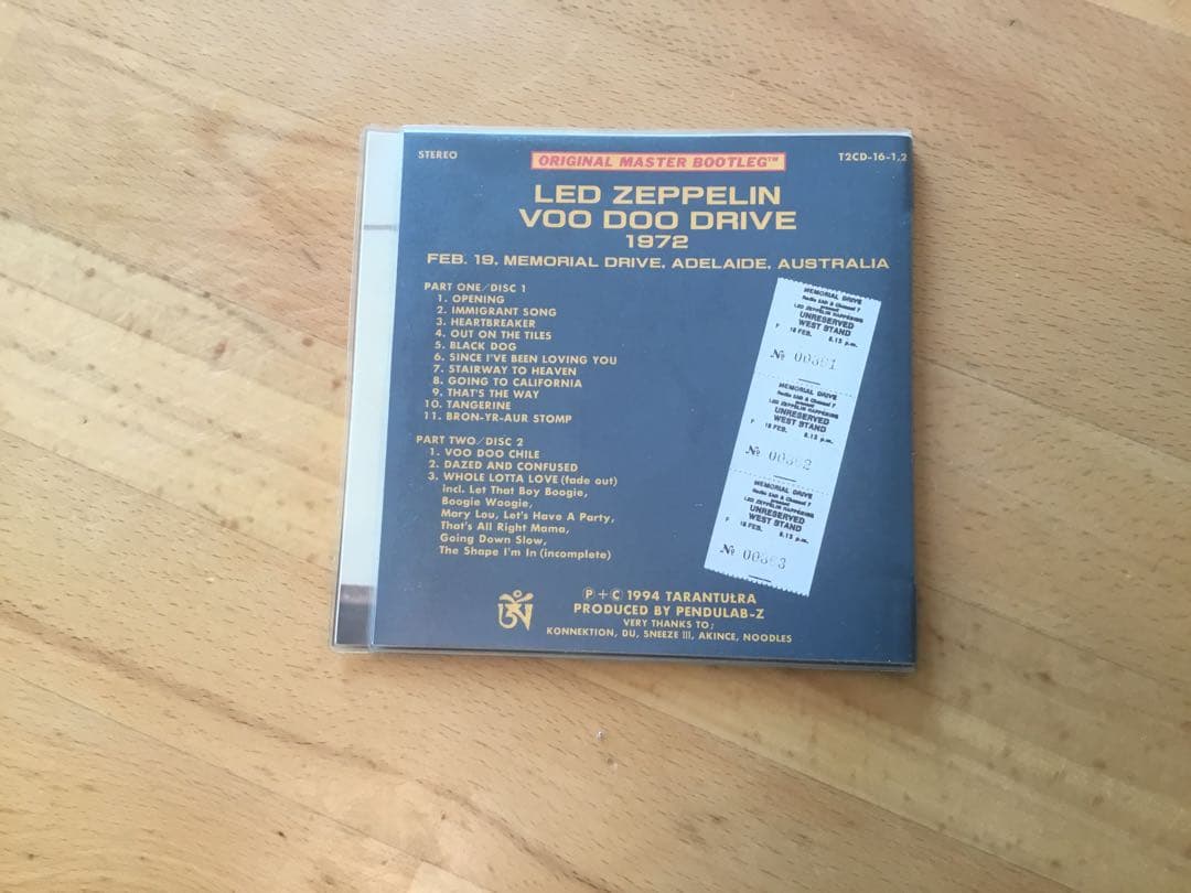 洋楽 Led Zeppelin / Voo Doo Drive