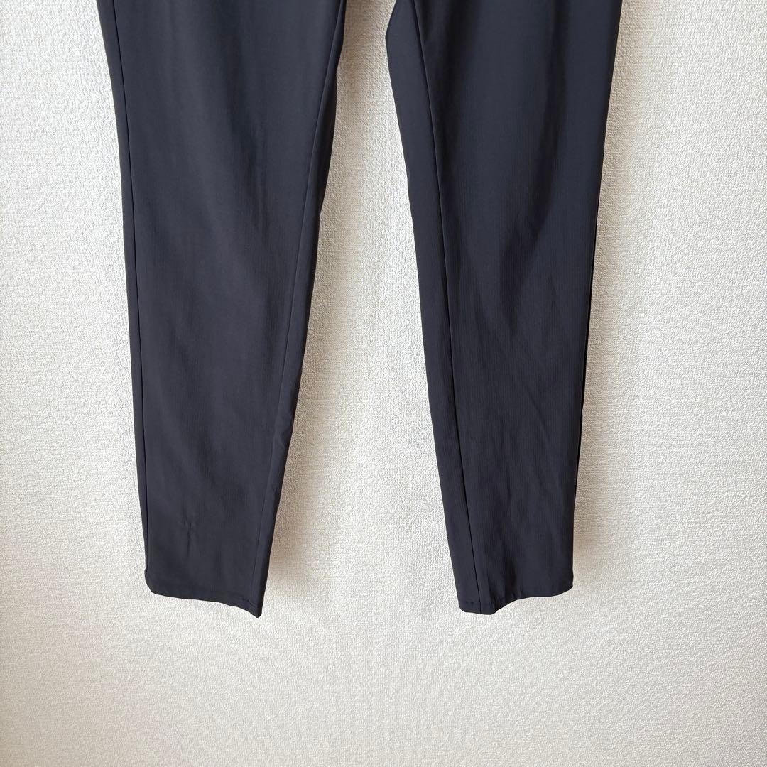 【美品】DESCENTE GOLF シャドーストライプピケロングパンツM