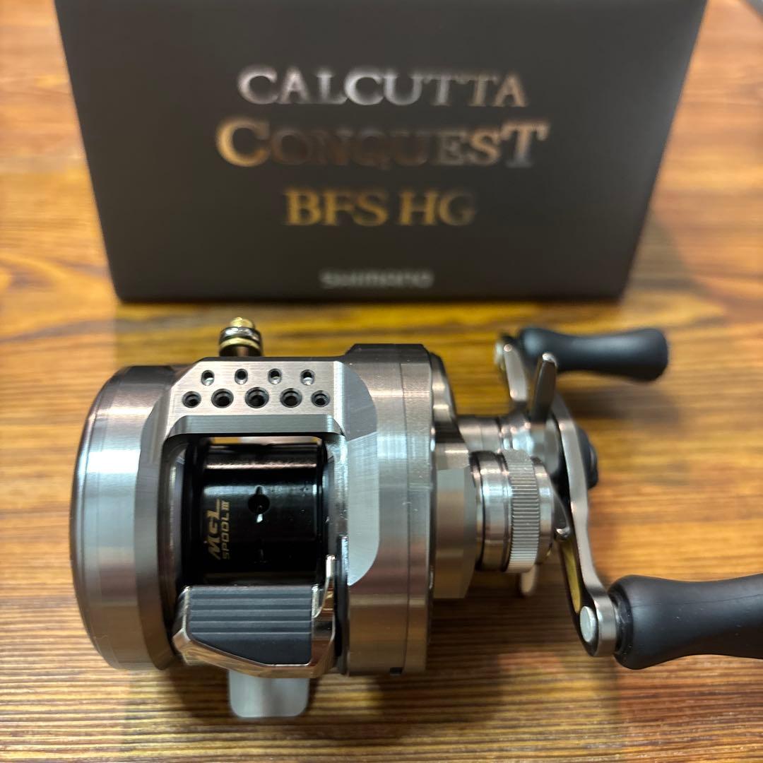 【美品】SHIMANO 23CALCUTTA CONQUEST BFS HG