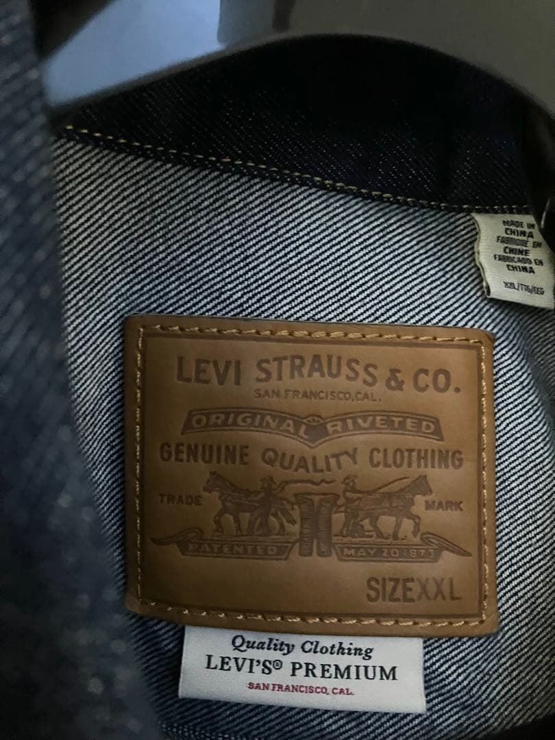 Levi's TRUCKER JACKET TYPE I /のり落としのみ