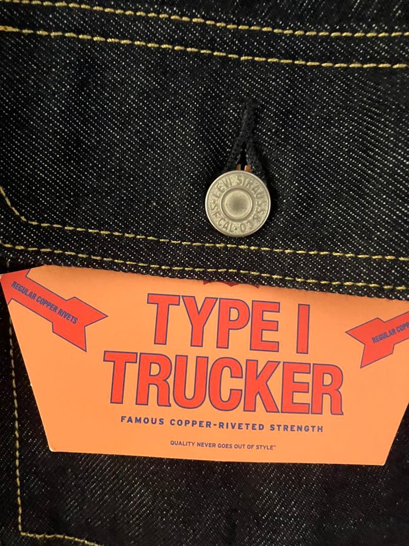 Levi's TRUCKER JACKET TYPE I /のり落としのみ