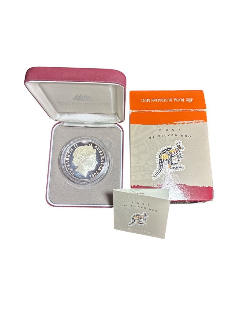  AUSTRALIAN MINT 2001年 カンガルーシルバー