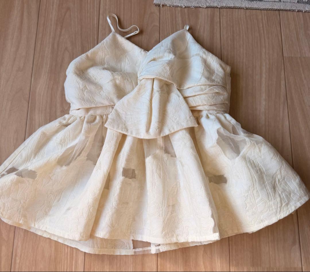 ゆ*︎様 Acka jacquard peplum bustier
