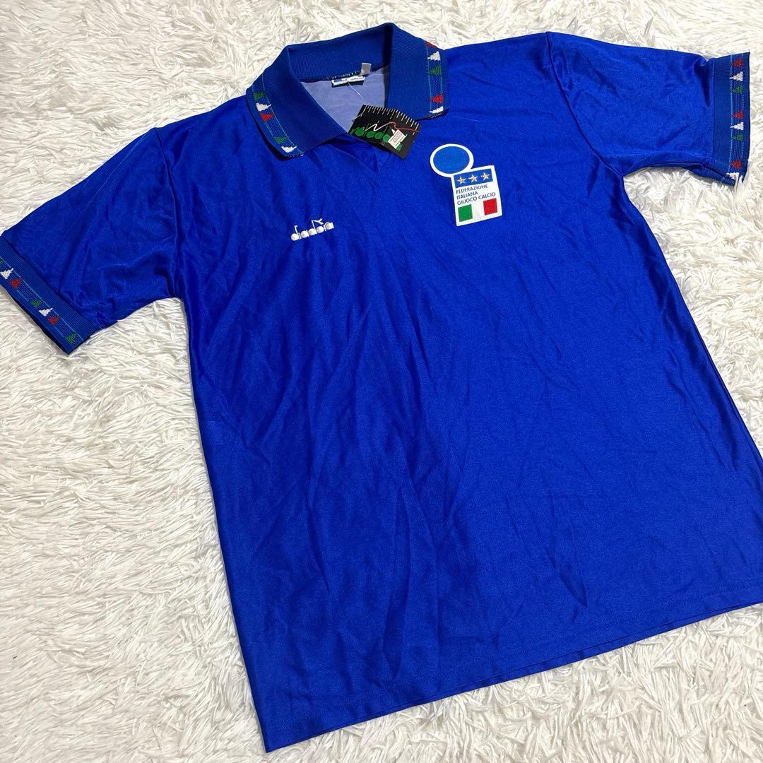 新品 バッジョ 10番 イタリア代表 ユニフォーム ゲームシャツ 90s L