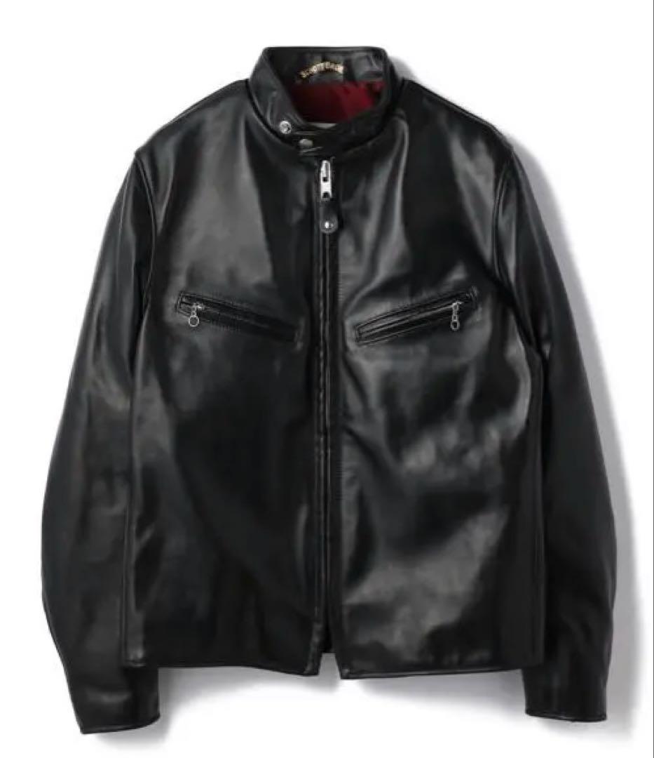ジャケット・アウター Schott HORSE LEATHER CAFE RACER 641XX