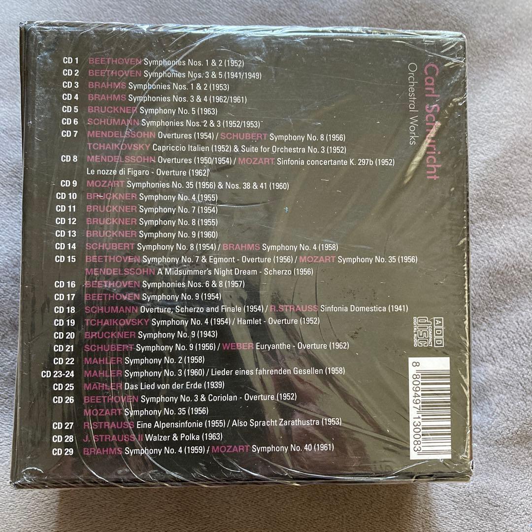 d*9様 Carl Schuricht Orchestral Works 29C