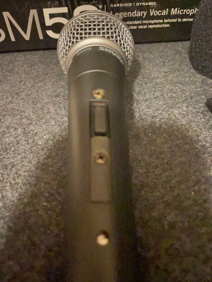 SHURE SM58SE スイッチ付き ダイナミックマイク 付属品付き
