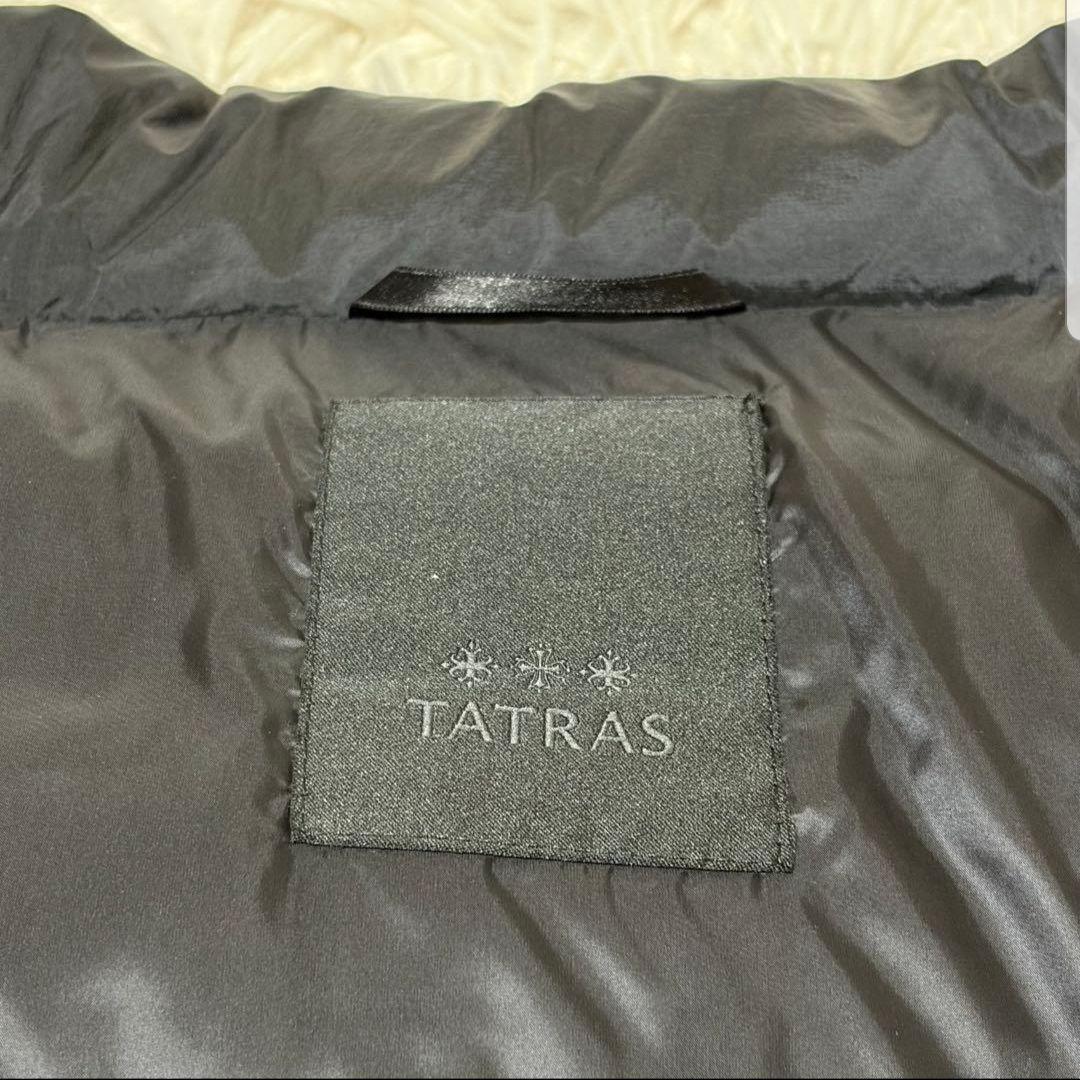 極美品　近年モデル　タトラス　クローネ　ダウンベスト　フード　ブラック