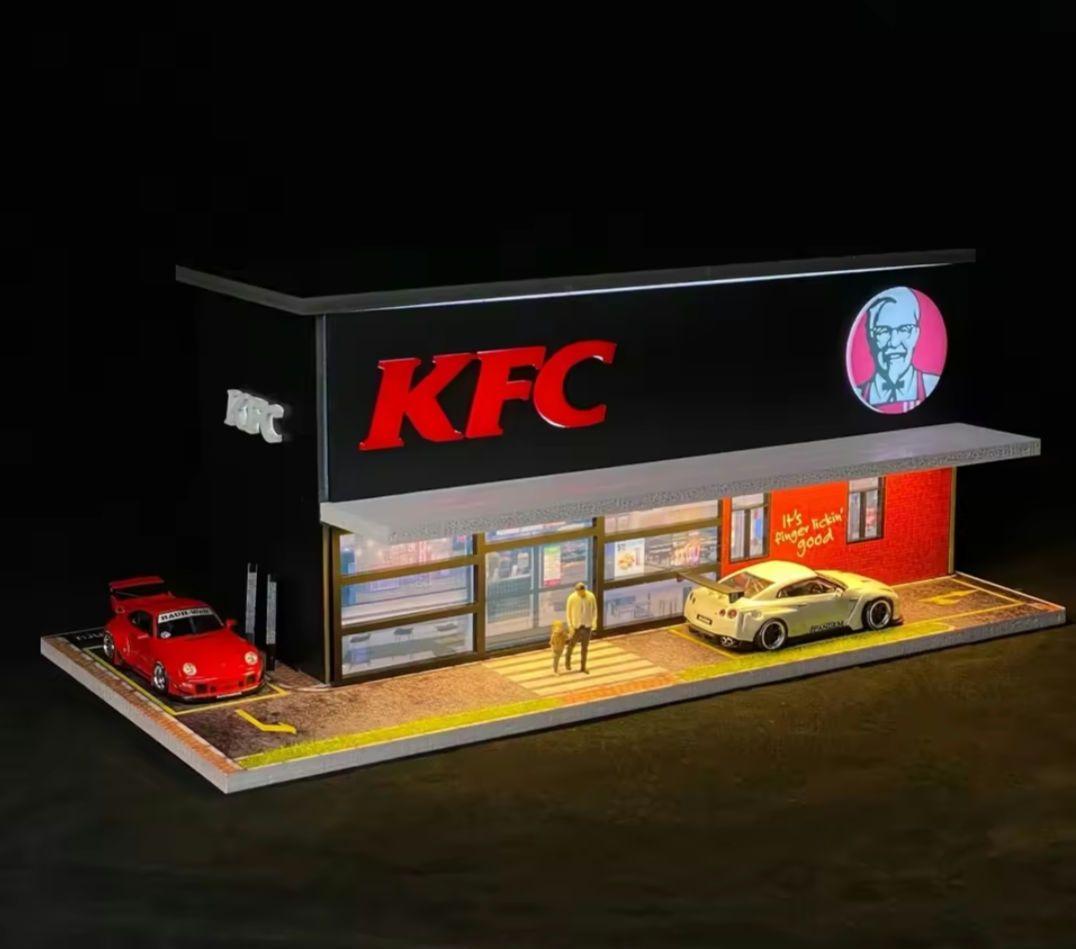 G-FANS KFC ケンタッキージオラマセット　1/64