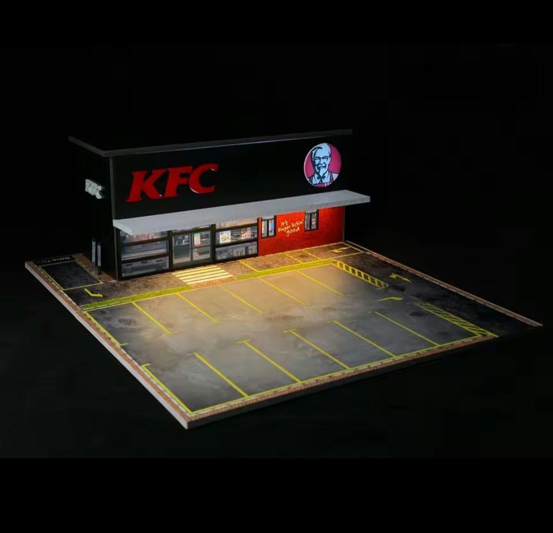 G-FANS KFC ケンタッキージオラマセット　1/64