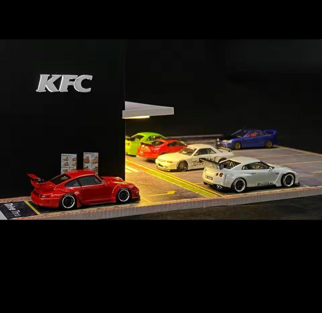 G-FANS KFC ケンタッキージオラマセット　1/64