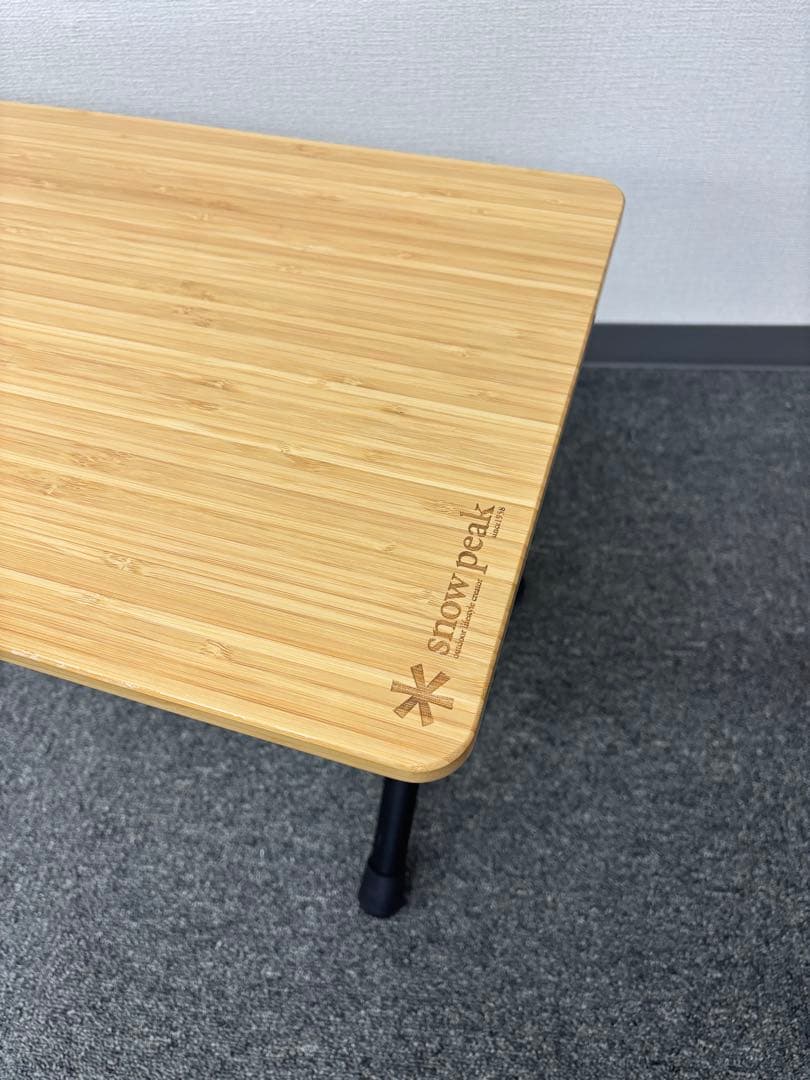 スノーピーク フォールディングシェルフ ライトバンブー
