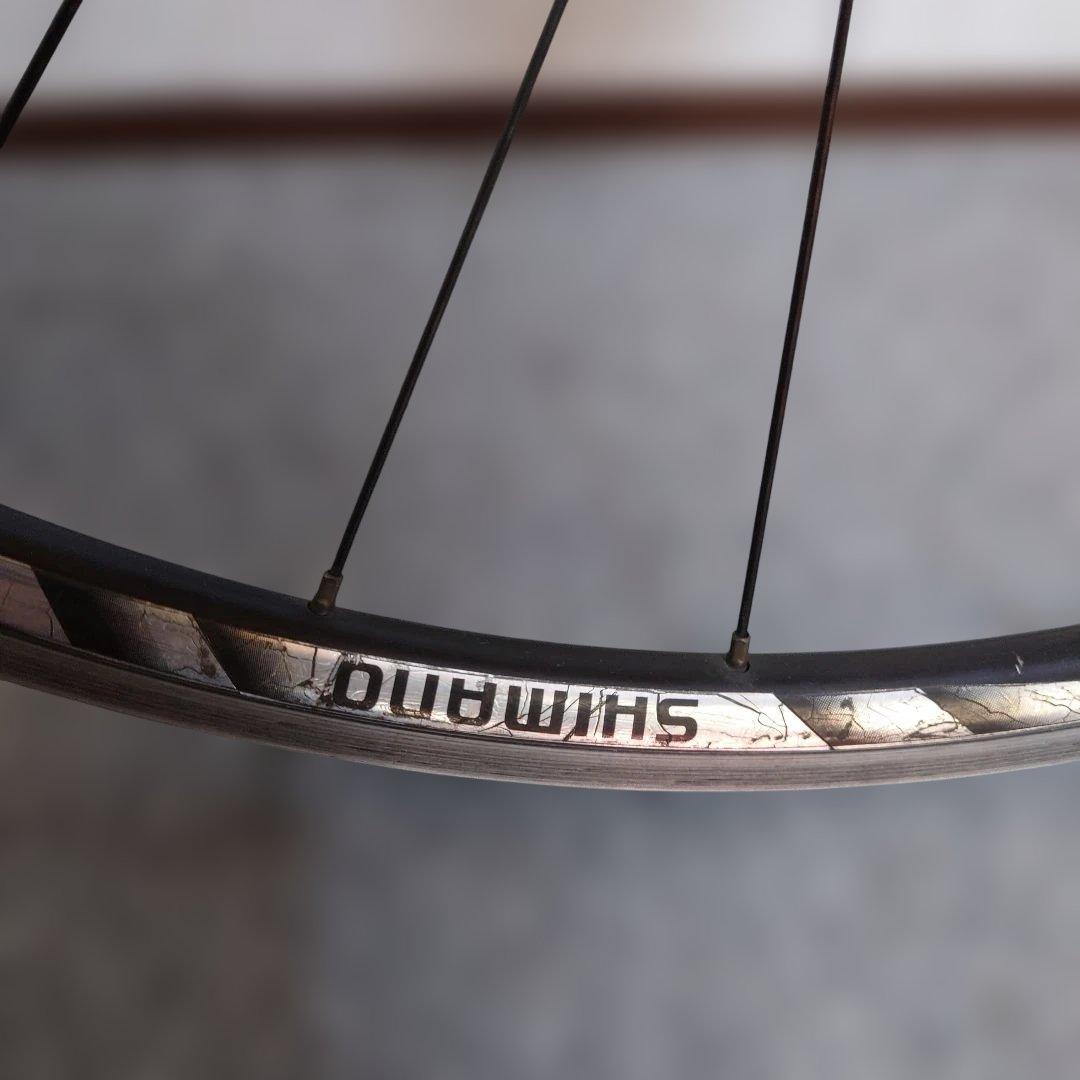 【清掃済】SHIMANO WH-R500 シマノ 前後ホイールセット