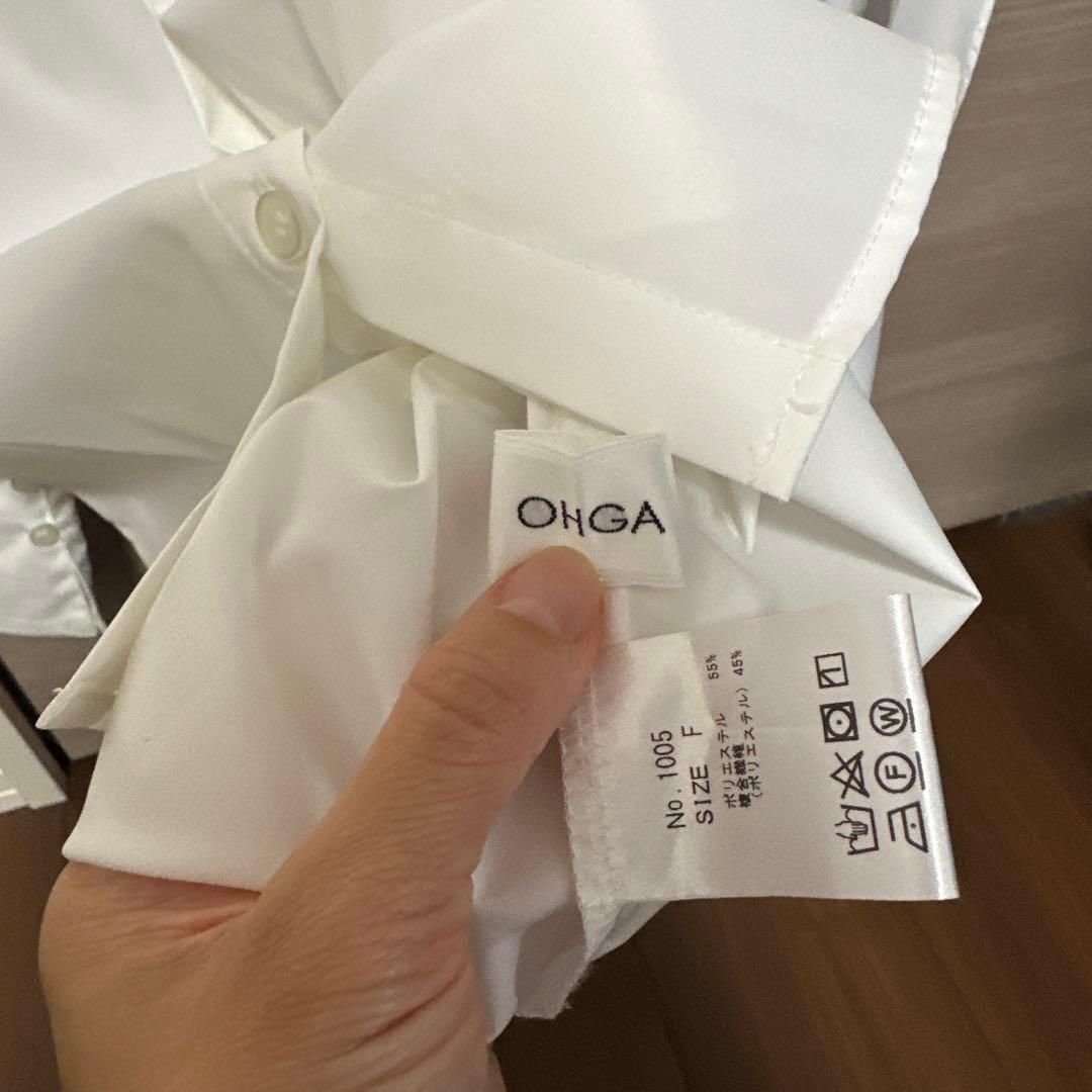 OHGA 2wayリボンブラウス