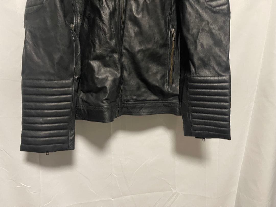★GENUINE Leather★レザー ライダースジャケット★バイカー★XL★