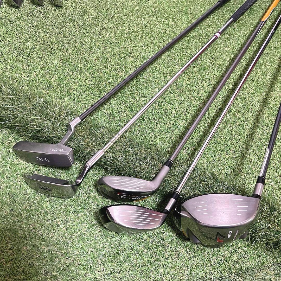 美品 初心者応援 TaylorMade他 メンズゴルフクラブ豪華12本セット