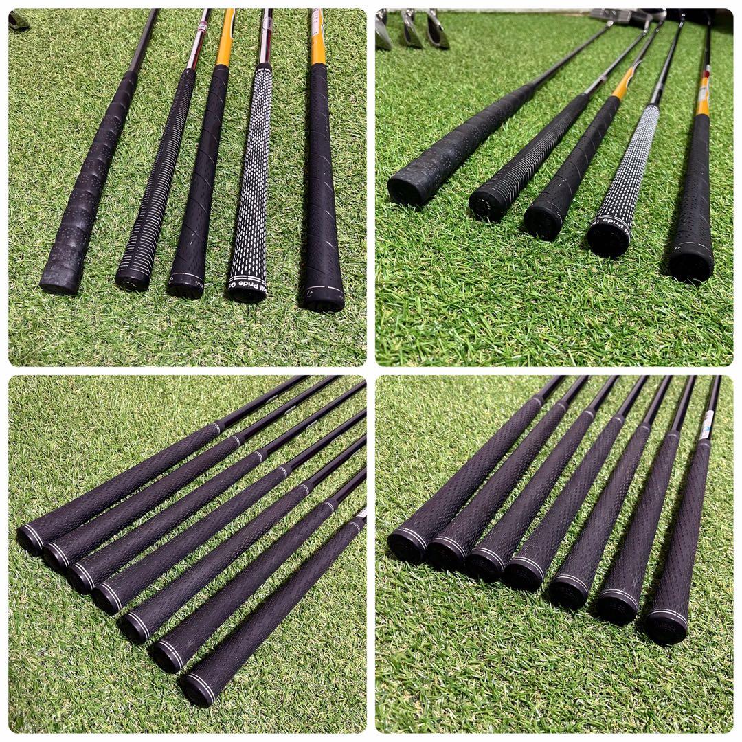 美品 初心者応援 TaylorMade他 メンズゴルフクラブ豪華12本セット