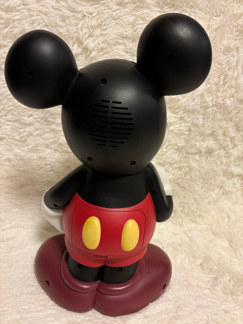 アンティーク　Disney Time ミッキー 目覚まし時計 喋る時計