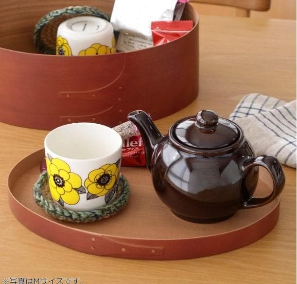 シェーカーボックス レッド(ブリック) Lサイズ 収納箱 レトロ おしゃれ