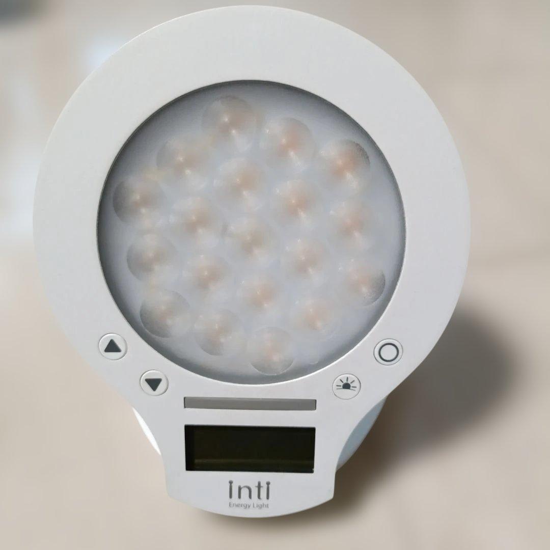 動作確認済【moonmoon】光で起きる目覚まし時計　 inti4s