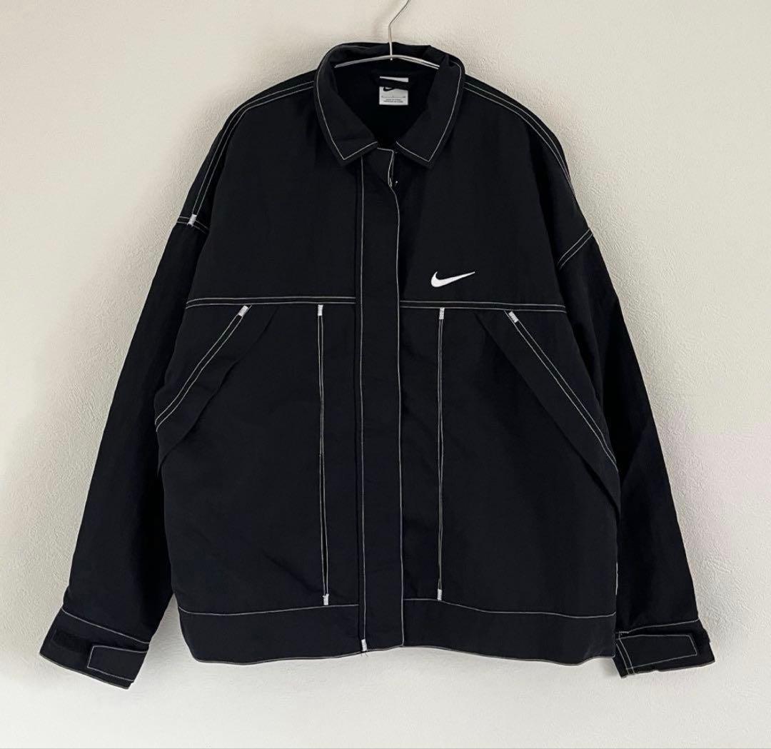NIKE nylon jacket × pants set up