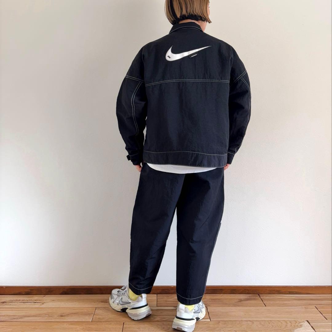 NIKE nylon jacket × pants set up