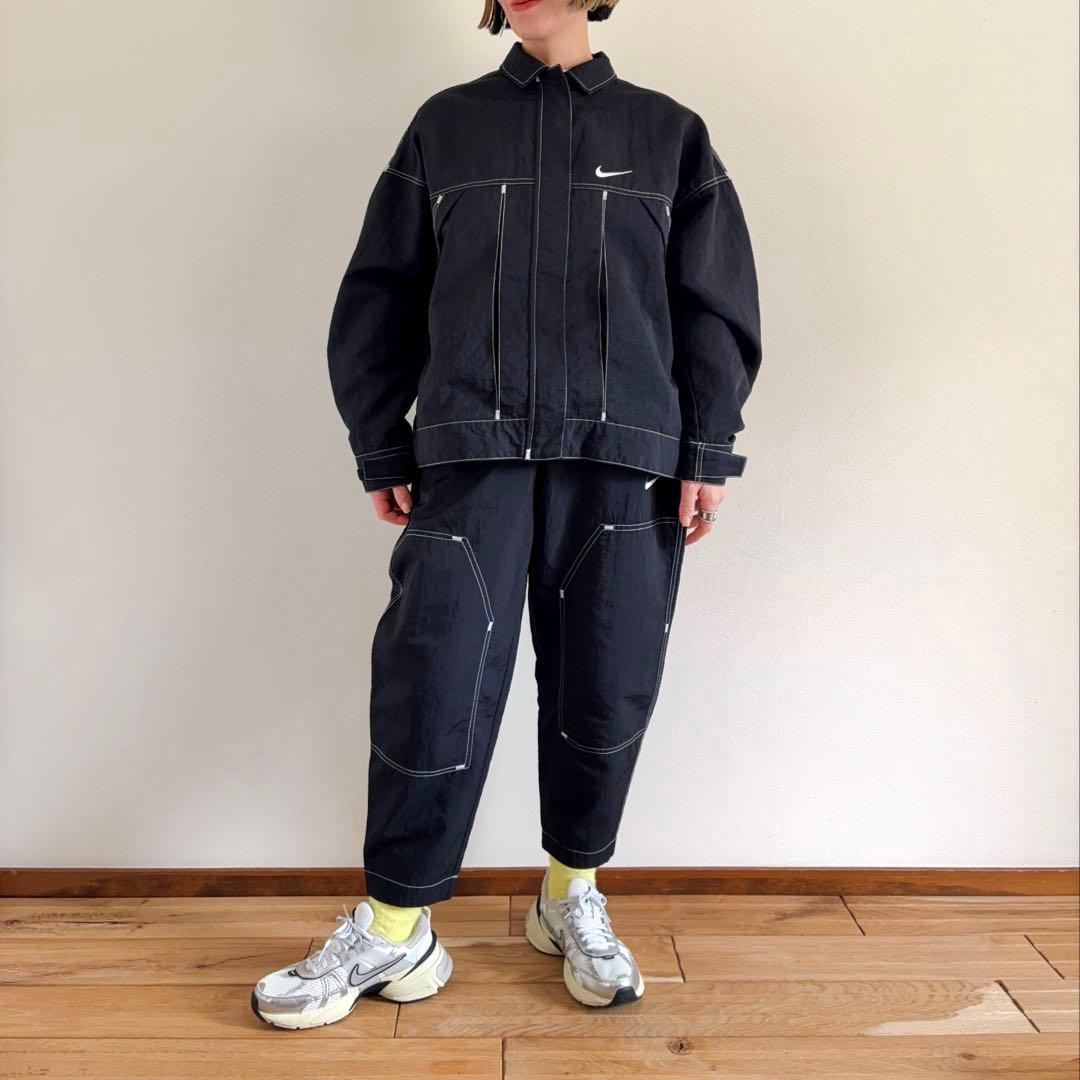 NIKE nylon jacket × pants set up